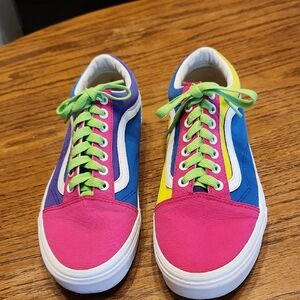 Neon Vans Size M7.5 W9